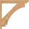 Ekena Millwork Imperial Slat Smooth Outlooker, Western Red Cedar, 5 1/2"W x 32"D x 32"H OUT06X32X32IMP06SWR - alternate 2